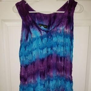 Tie dye tank top